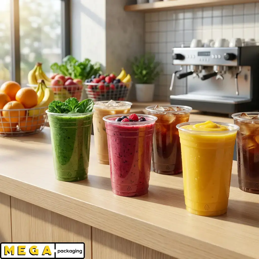 Plastic Cup 12oz x1000 clear disposable PET cup 92mm rolled rim cold beverage cup 1000 pack bulk wholesale cafe restaurant takeaway smoothie iced coffee cup
